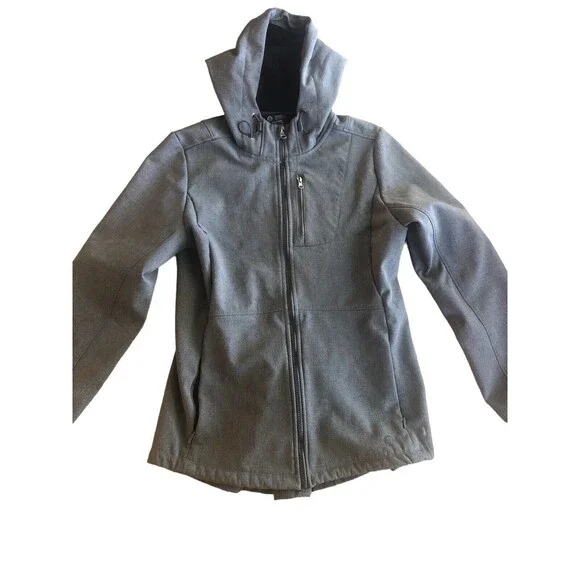 Mondetta Outdoor Project Women's Small Petite Jacket Lightweight Grey - Picture 1 of 11